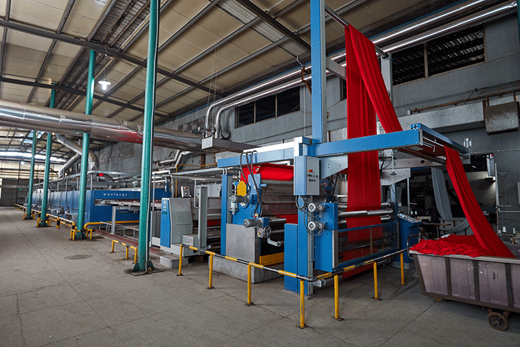 dyeing and finishing equipment